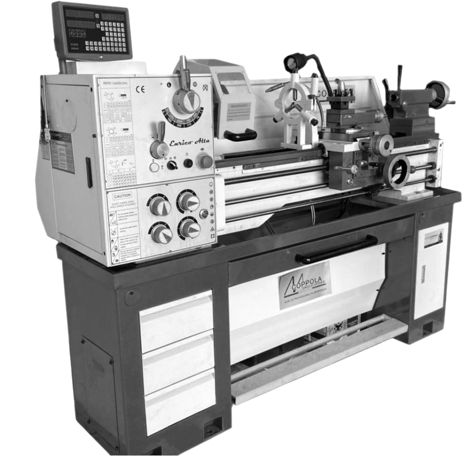 Torno Paralelo Universal - Enrico Alta ø360x500x1000mm H52mm